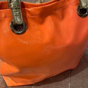 Marc Fisher It Girl Orange Tote Bag